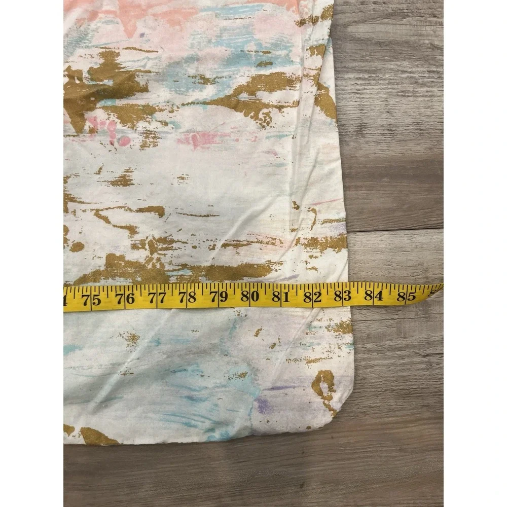 POTTERY BARN Teen Skylar Metallic Duvet Cover Full/Queen